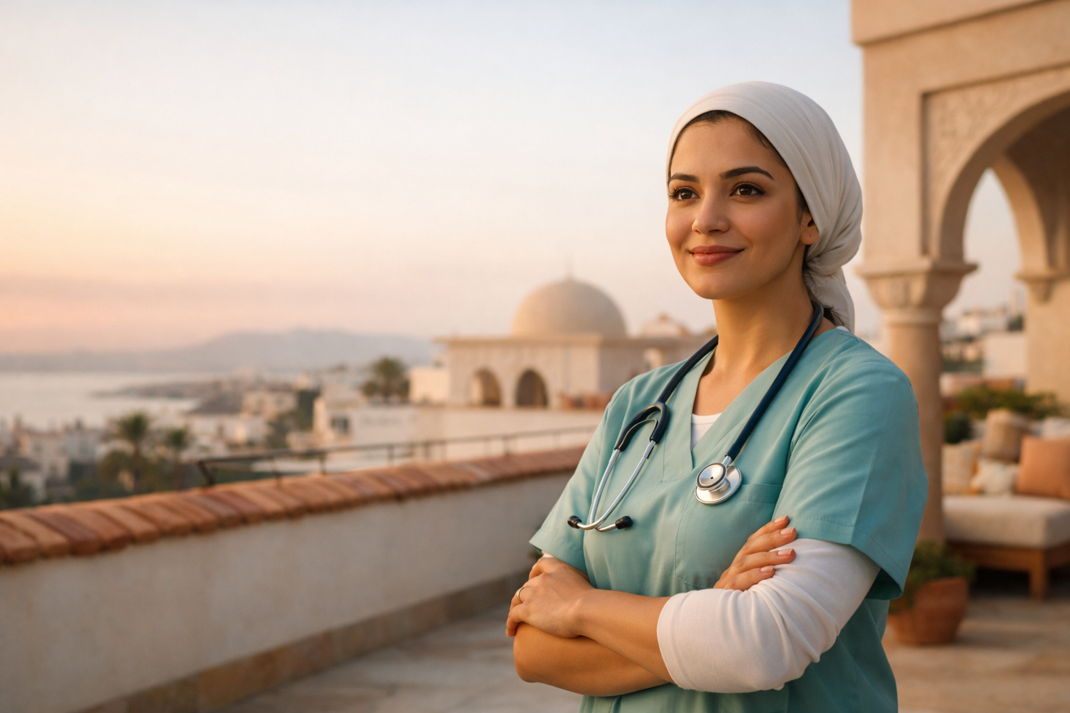 ممرض مؤهل من Tunisia يستعد لألمانيا