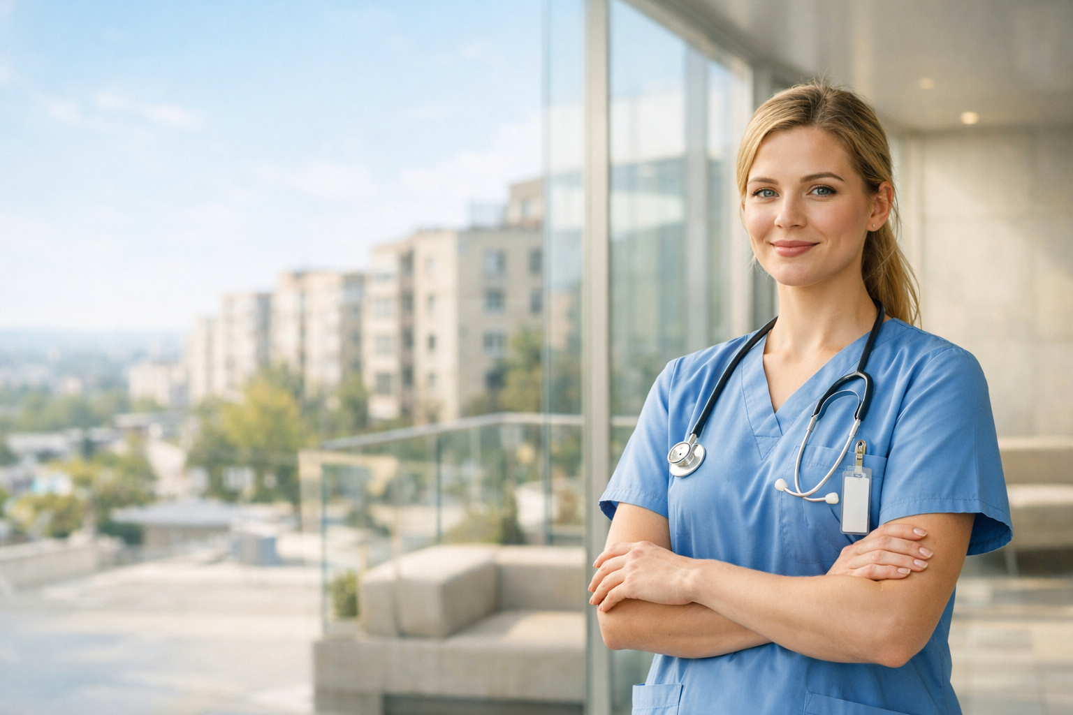 Кваліфікована медсестра з Україна, яка готується до Німеччини